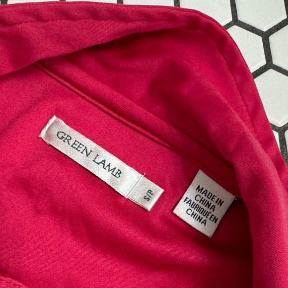 Green lamb golf shirt size small - Picture 3 of 4